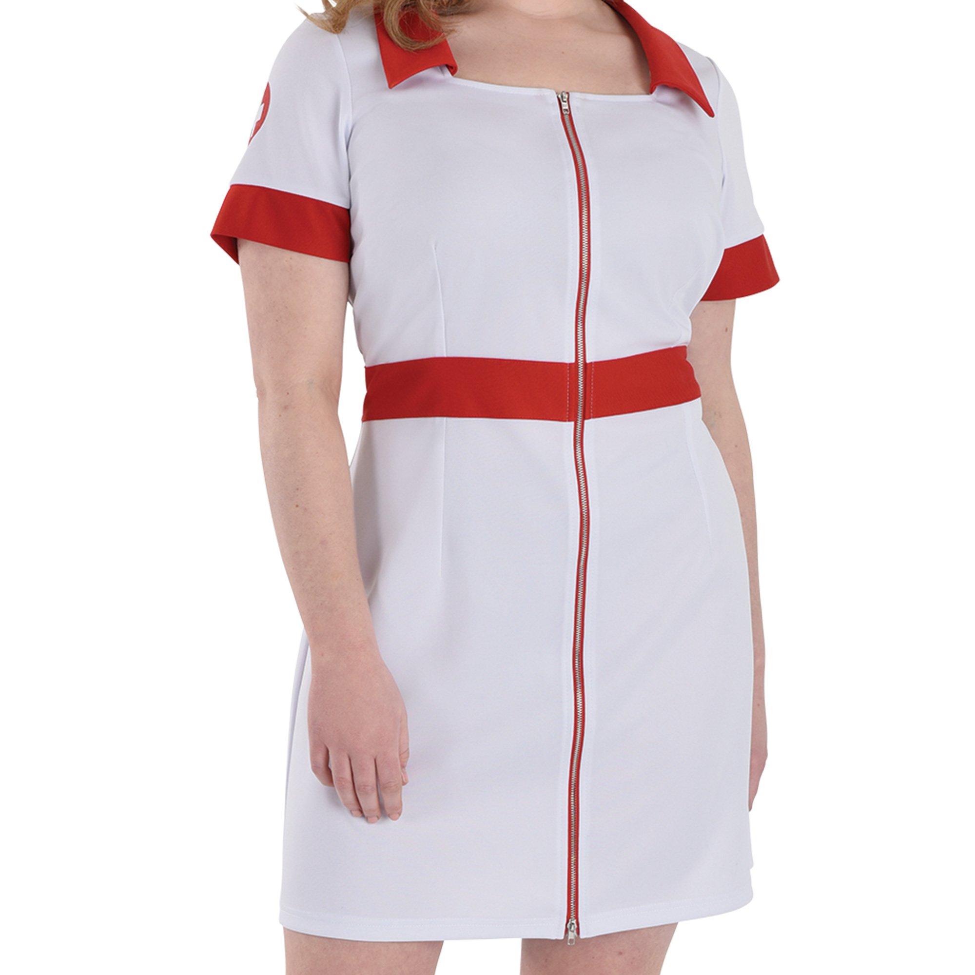 white nurse dress